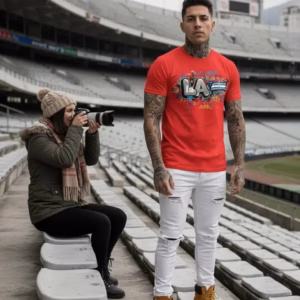 LA ARG Männer Workwear T-Shirt