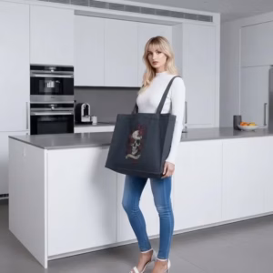 Memento Mori Skull shopping bag