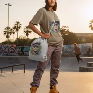 Soccer Player Brazil Gym Bag