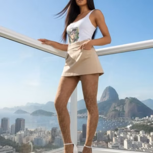 Soccer Player Brazil Spaghetti Tank Top