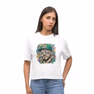 Soccer Player Mexico Boxy Tshirt