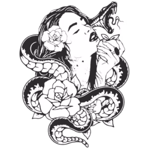 frau-mit-schlange-turnbeutel (1)-Photoroom