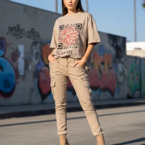 scan me oversized shirt