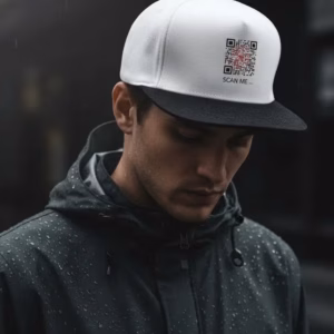 scan me Snapback Cap