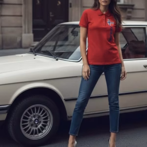 norway frauen poloshirt
