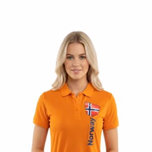 norway frauen poloshirt