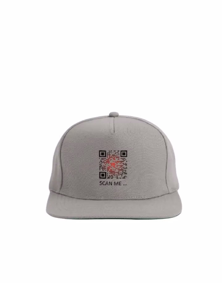 scan me Snapback Cap
