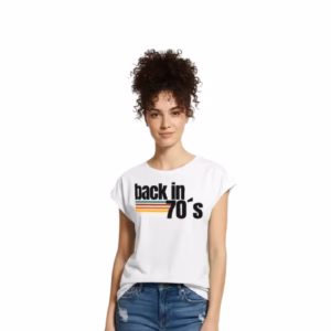 back in 70 Frauen Top