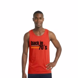 back in 70 Maenner TankTop