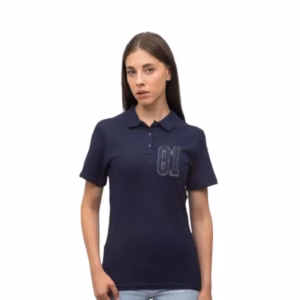 number 81 Frauen Polo Shirt-Photoroom