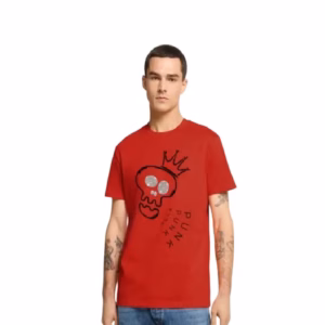 skull crown punk punk punk maenner tshirt